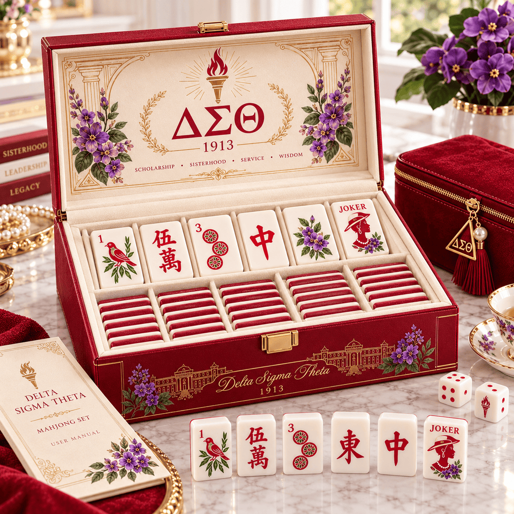 Premium DST Mahjong Tiles Set TNSM
