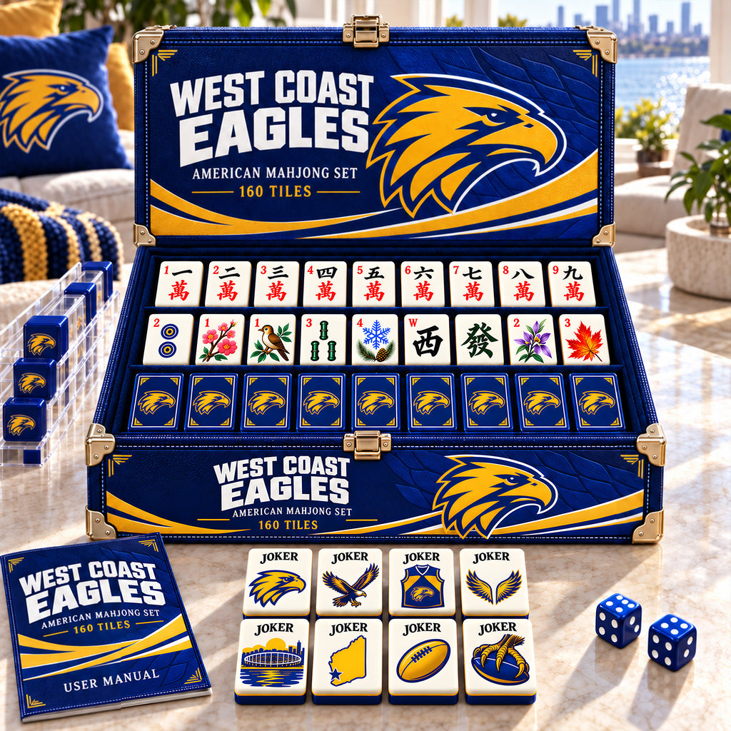 Premium WCE Mahjong Tiles Set PVNA