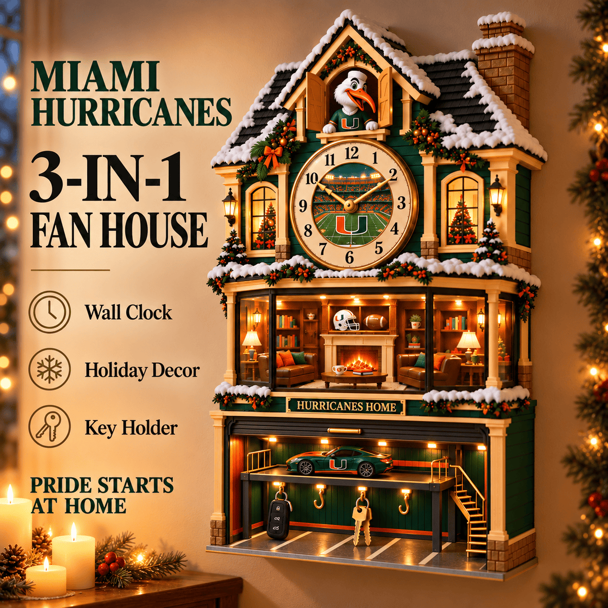 MHC Premium 3-in-1 Fan House NHVH