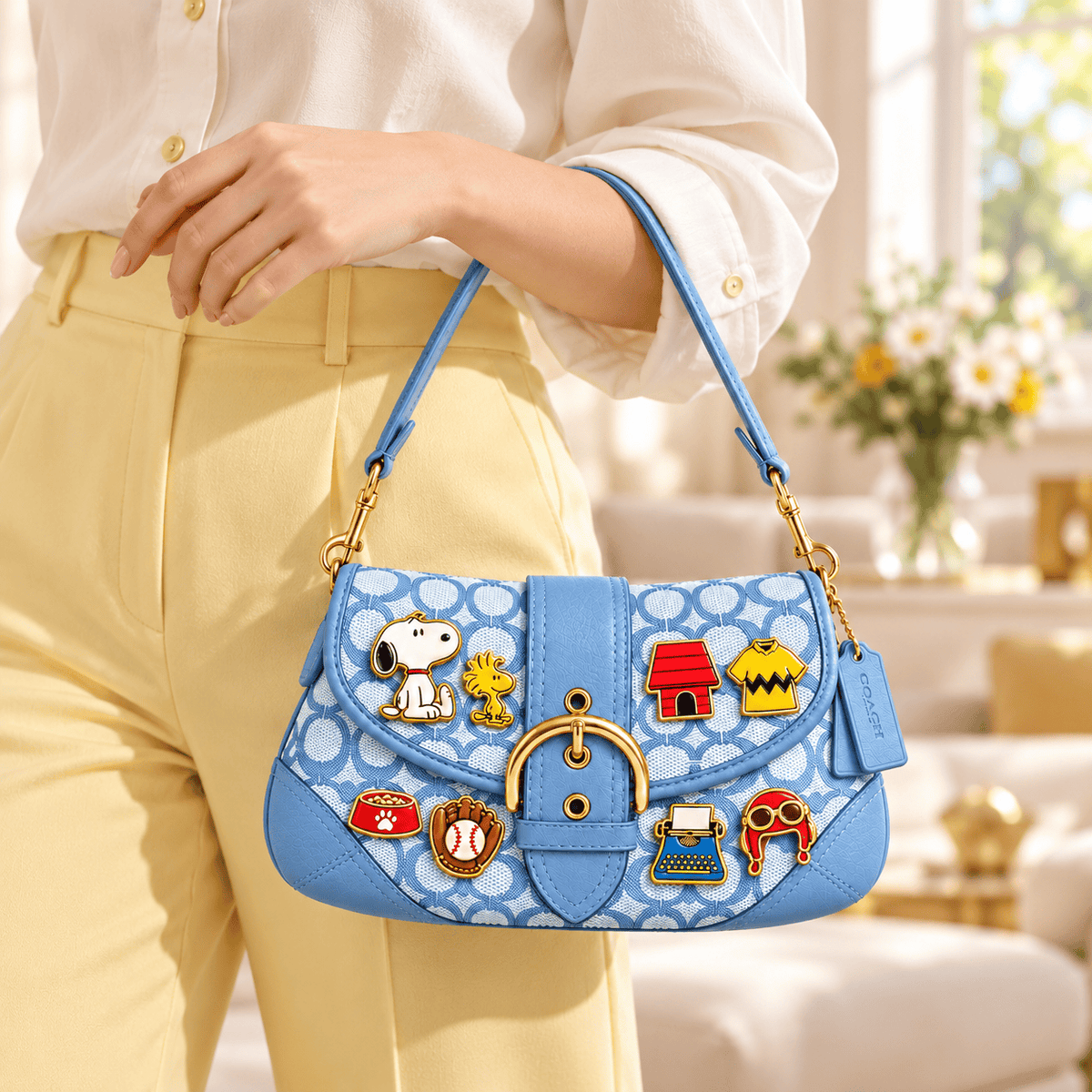 Premium SPNY Soho Bag With Charm NPL