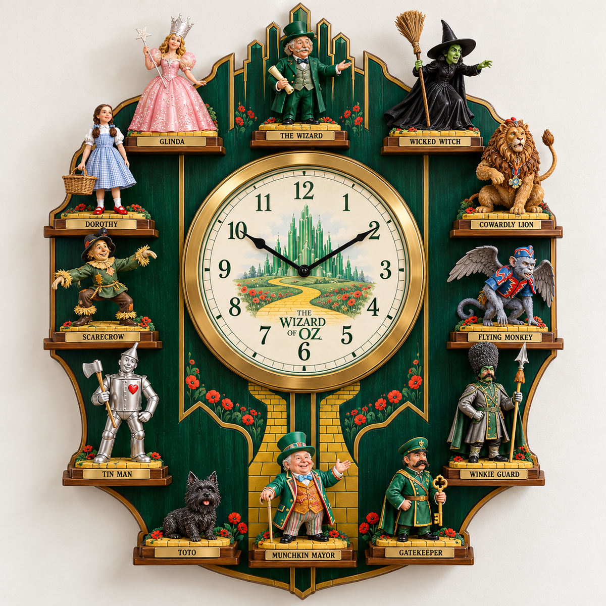 TWOZ Premium Mascot Sculpture Clock Collection PTKL