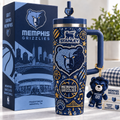 Memphis Grizzlies 40oz Tumbler With Handle TTNL