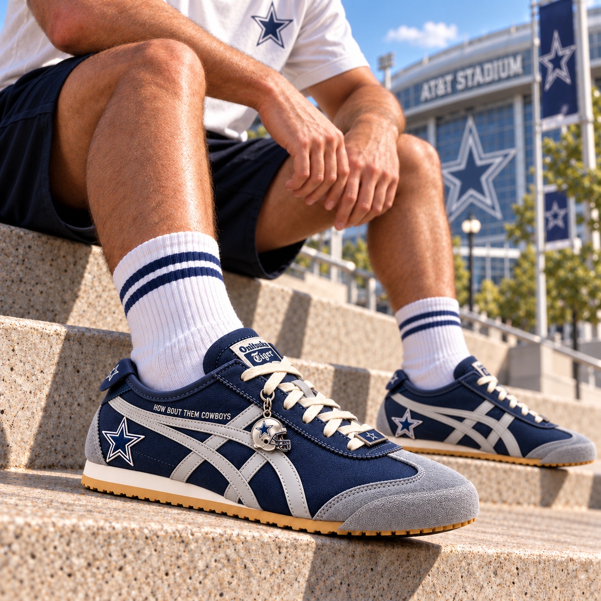 DLCB Premium Retro Low-Top Sneakers TMH