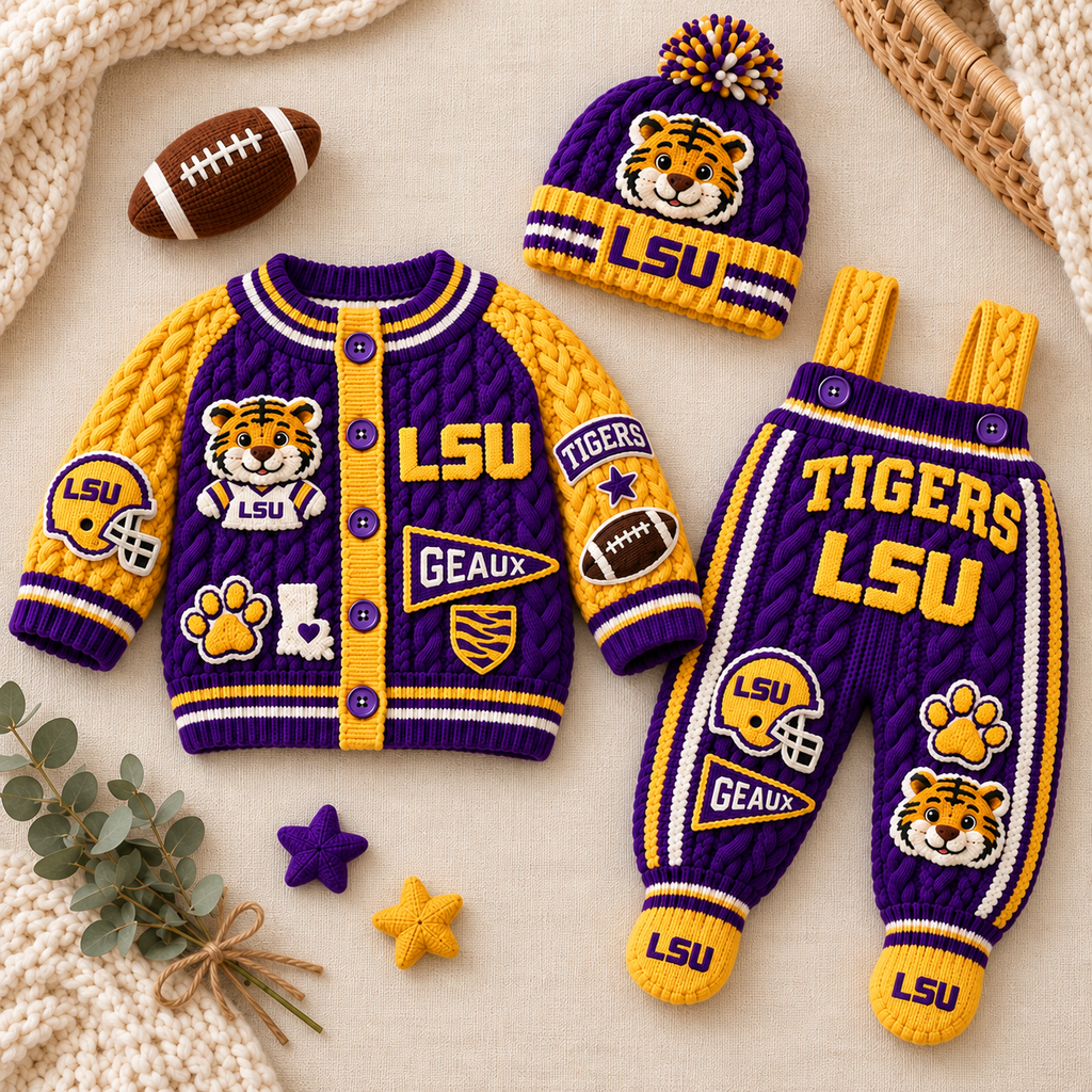 Premium LSU Knit Outfit Set TTMH