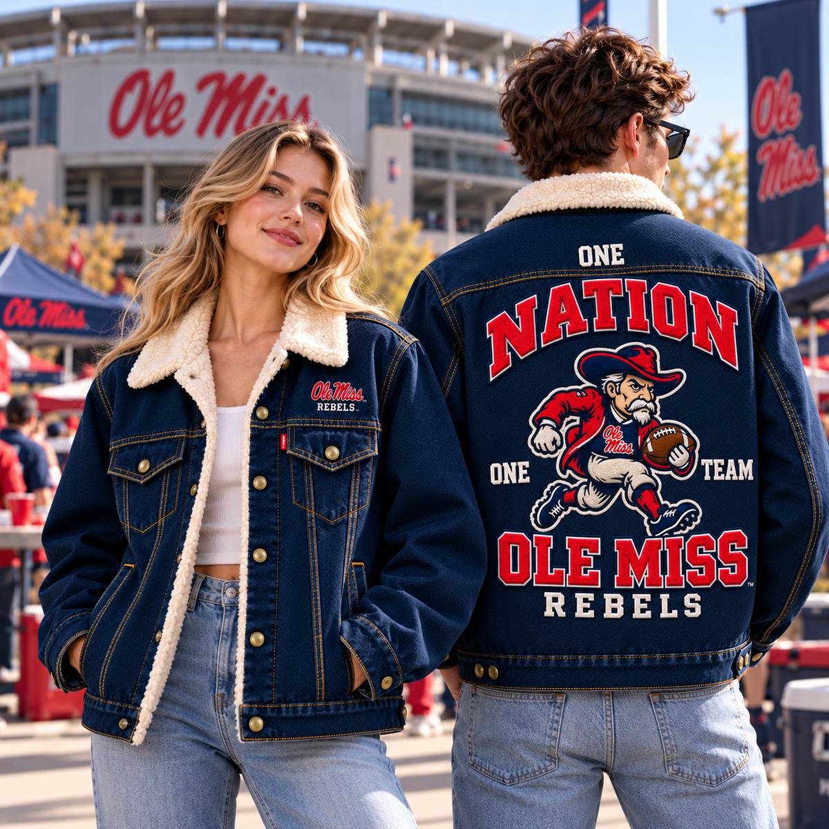 OMR Premium Fur-Lined Trucker Jacket BMD