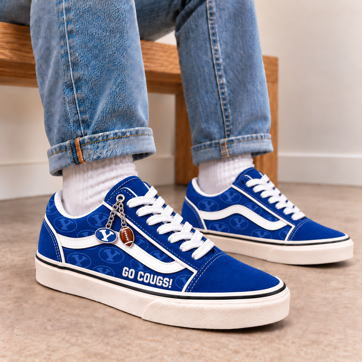BYU Premium Low-Top Sneakers PNPA