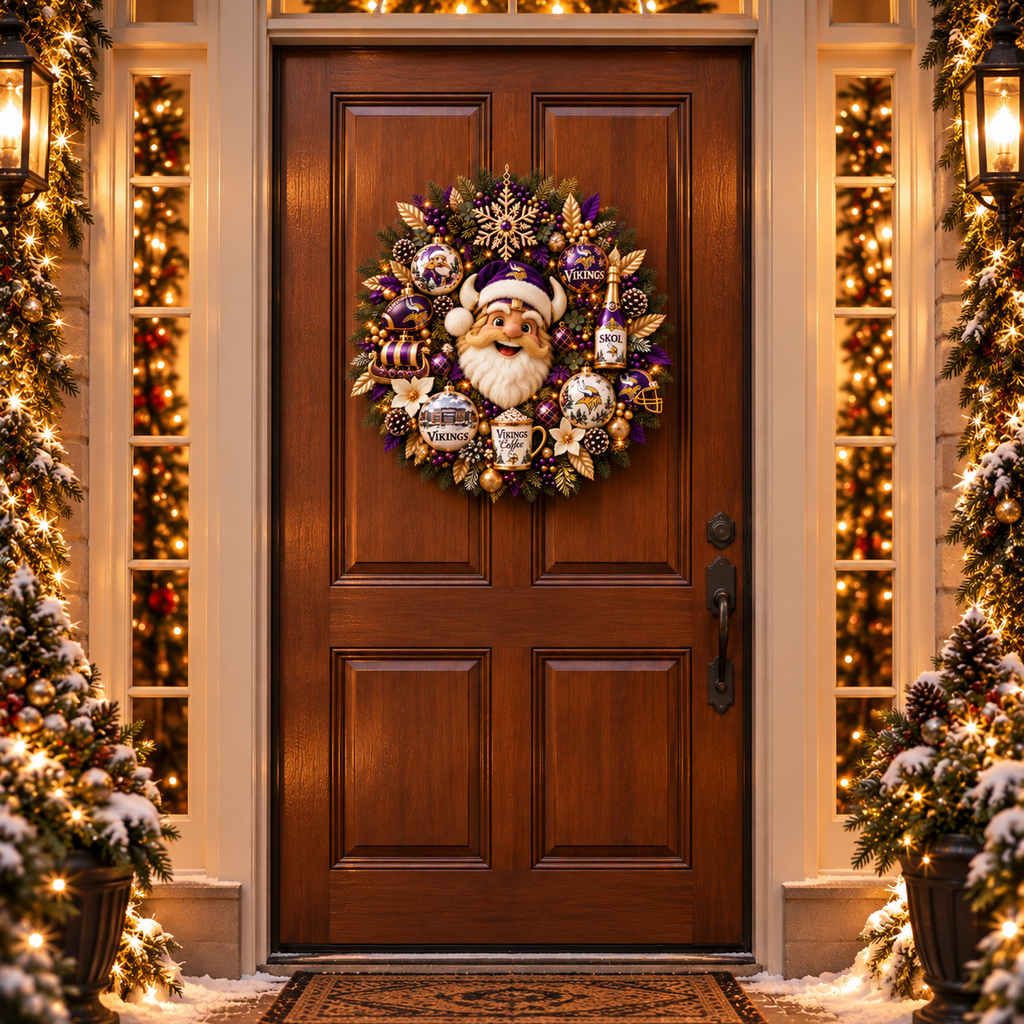 MNV Premium Christmas Ornament Wreath NTTB