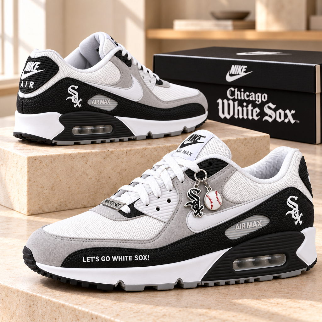 Chicago White Sox Premium Low-Top Sneakers