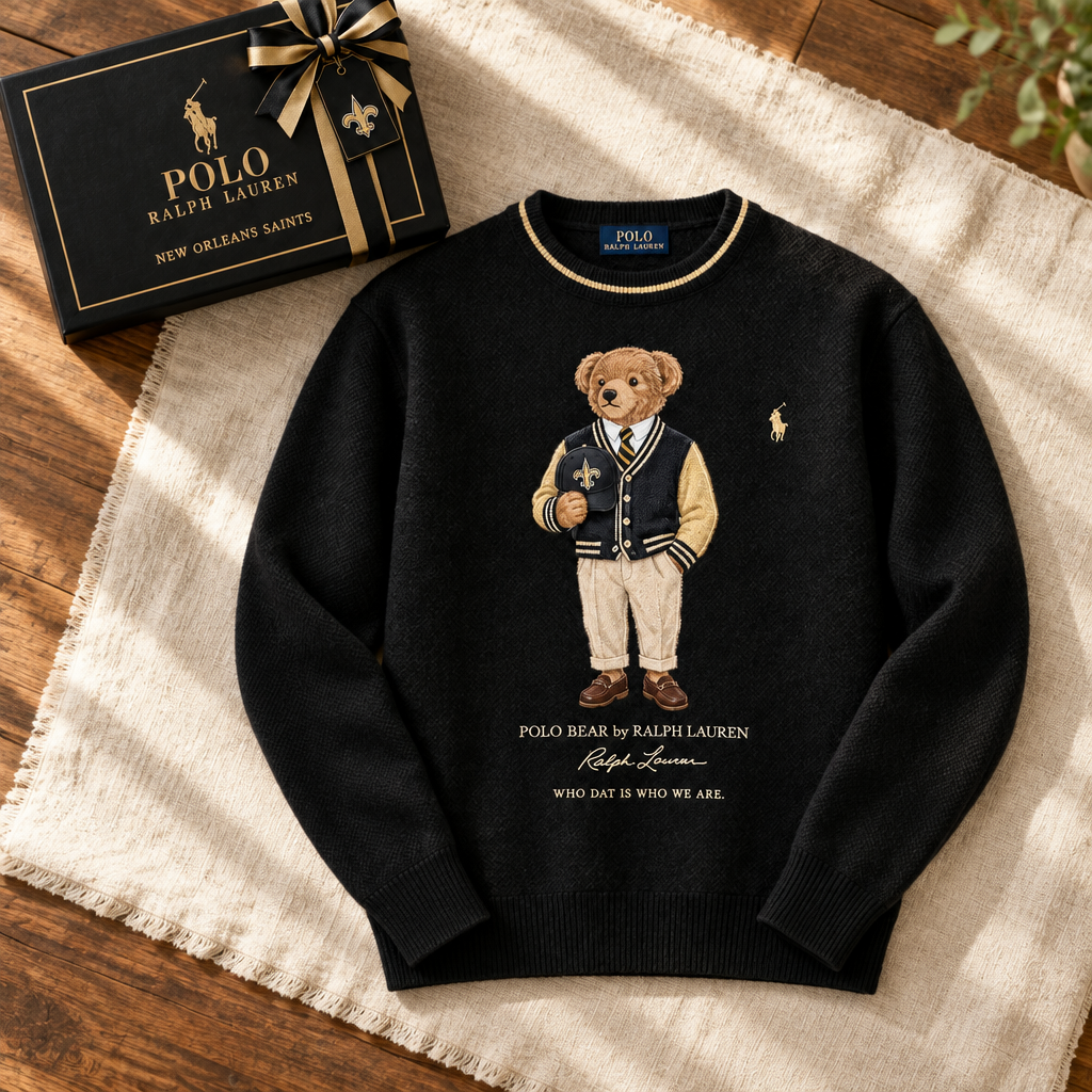 New Orleans Saints Premium Crewneck Sweater