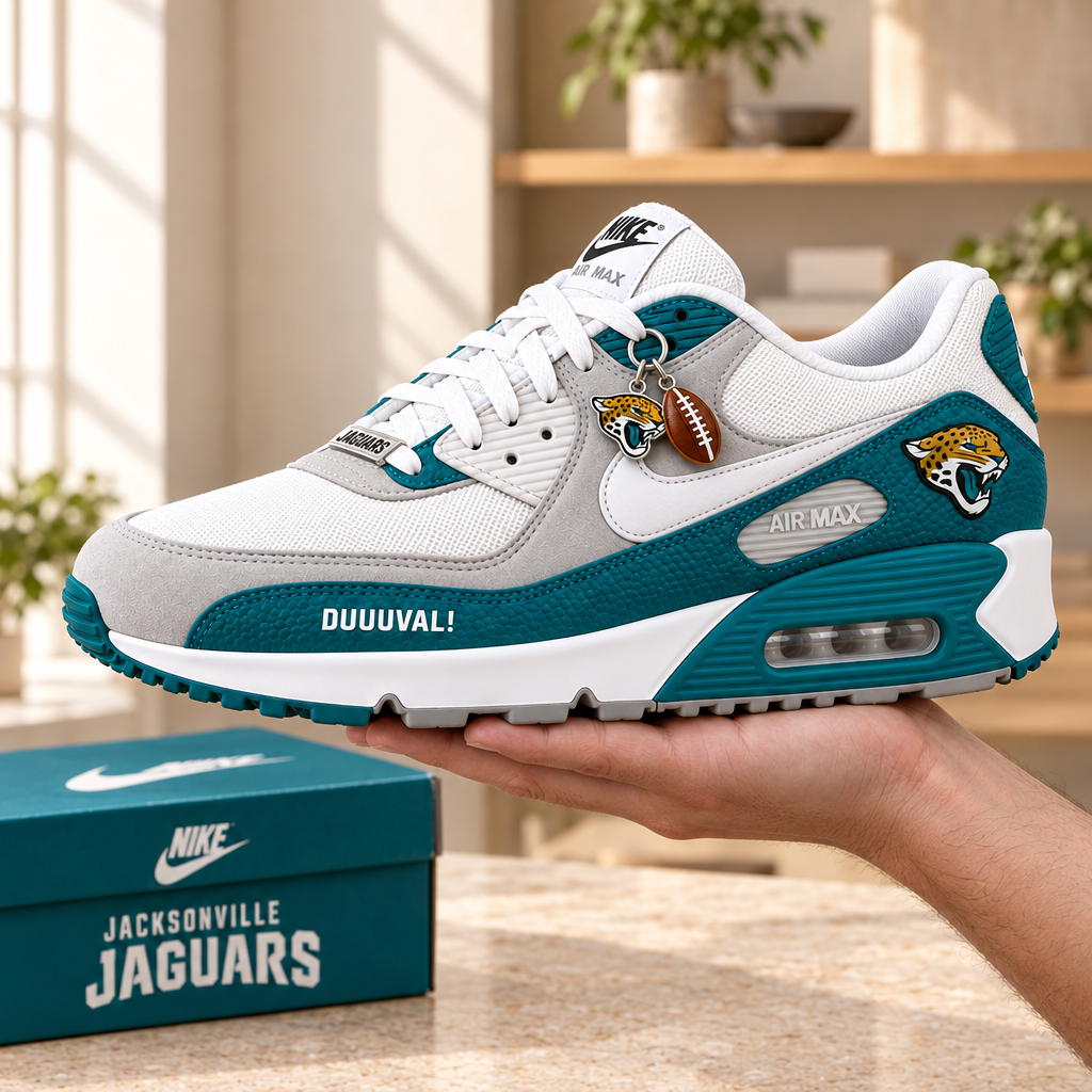 Jacksonville Jaguars Premium Low-Top Sneakers