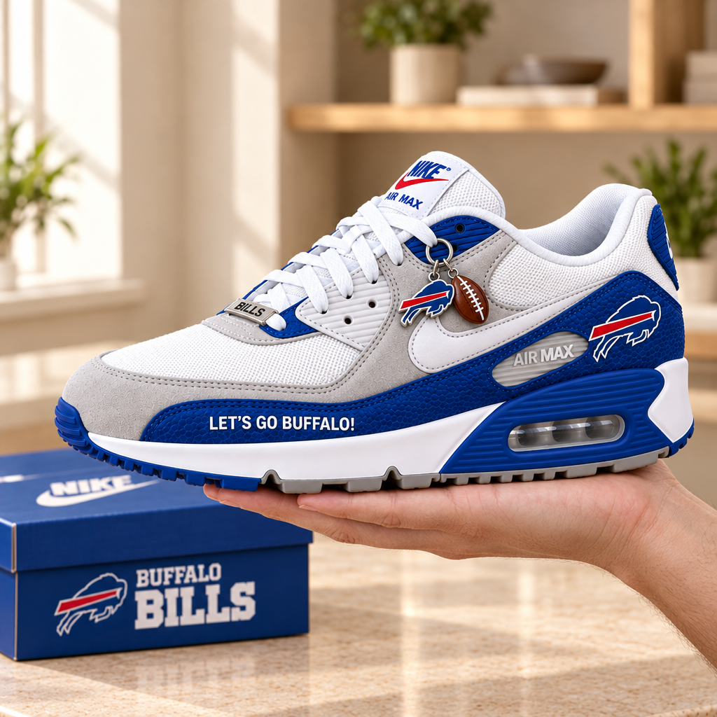Buffalo Bills Premium Low-Top Sneakers