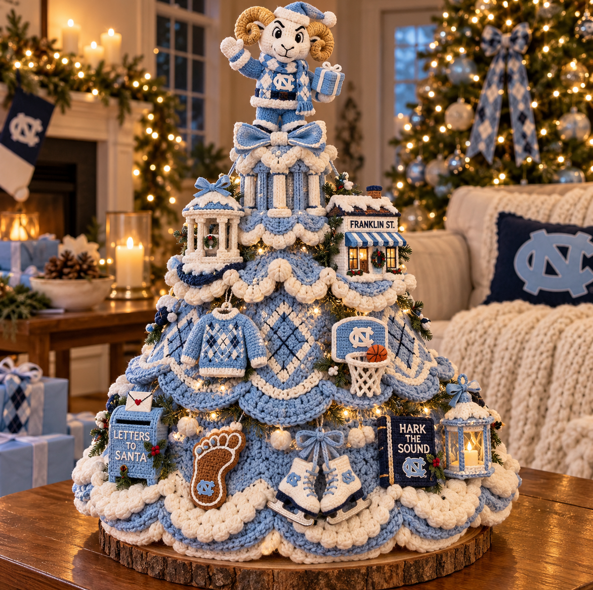 UNC Decorative Christmas Tree HTTT