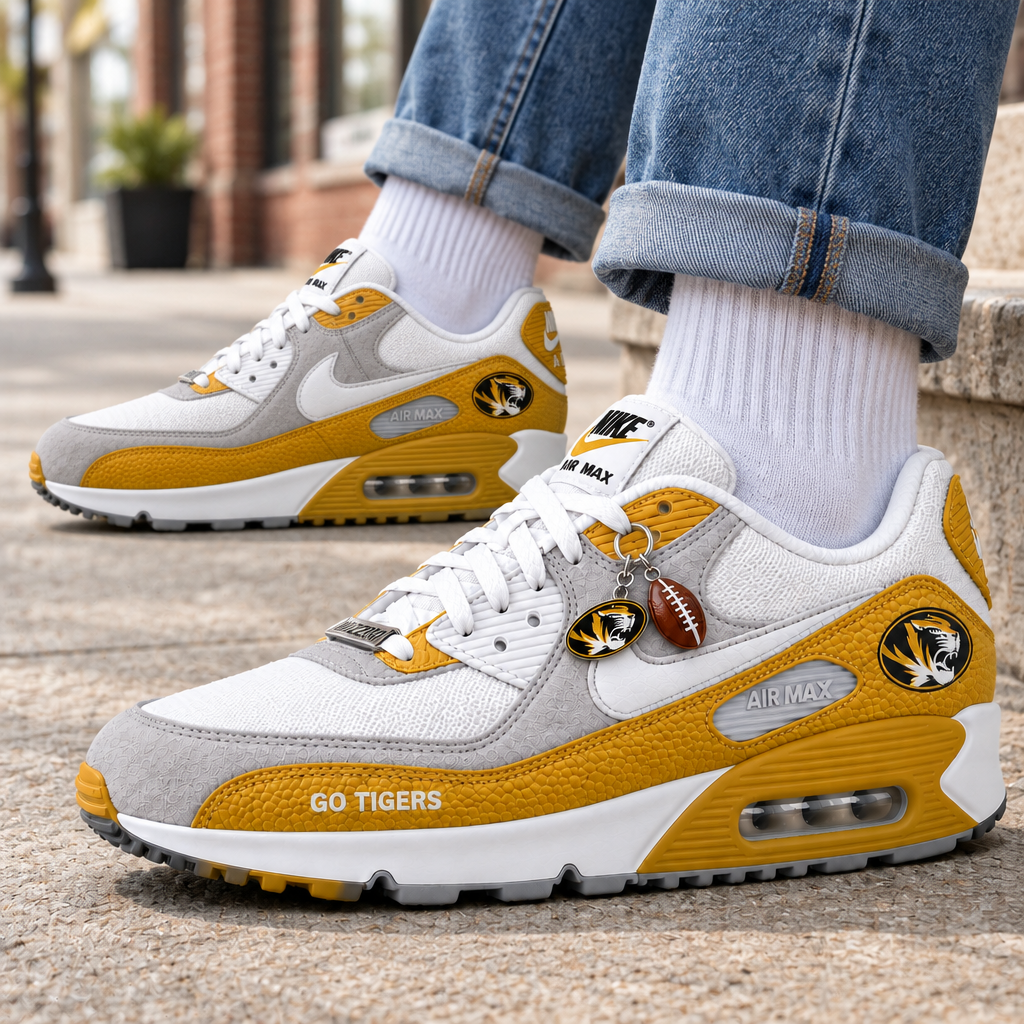Missouri Tigers Premium Low-Top Sneakers
