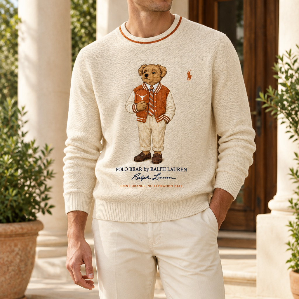 Texas Longhorns Premium Crewneck Sweater