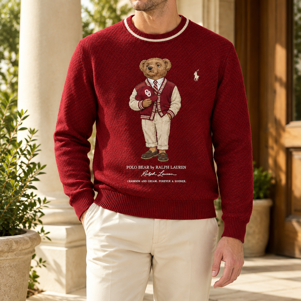 Oklahoma Sooners Premium Crewneck Sweater