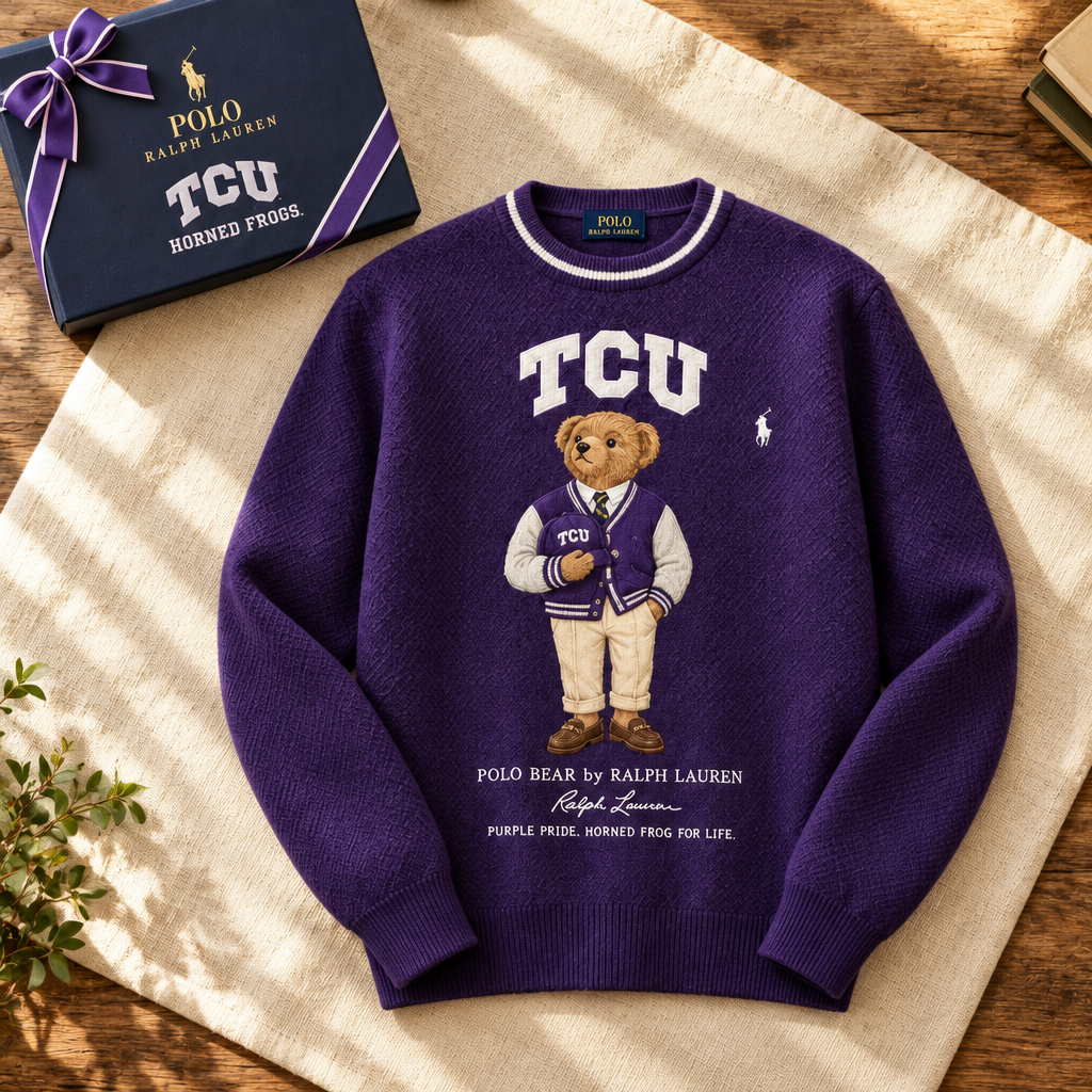 TCU Horned Frogs Premium Crewneck Sweater