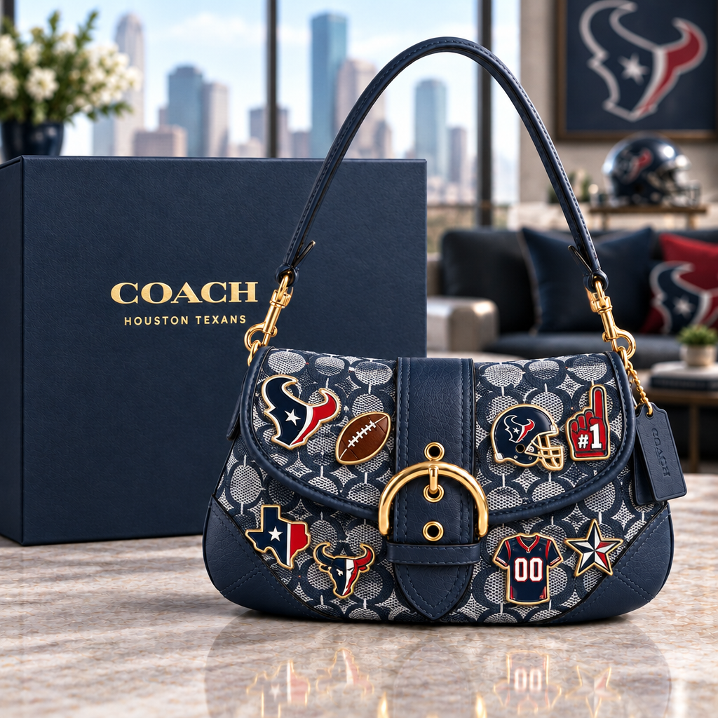 Houston Texans Soho Bag With Charm