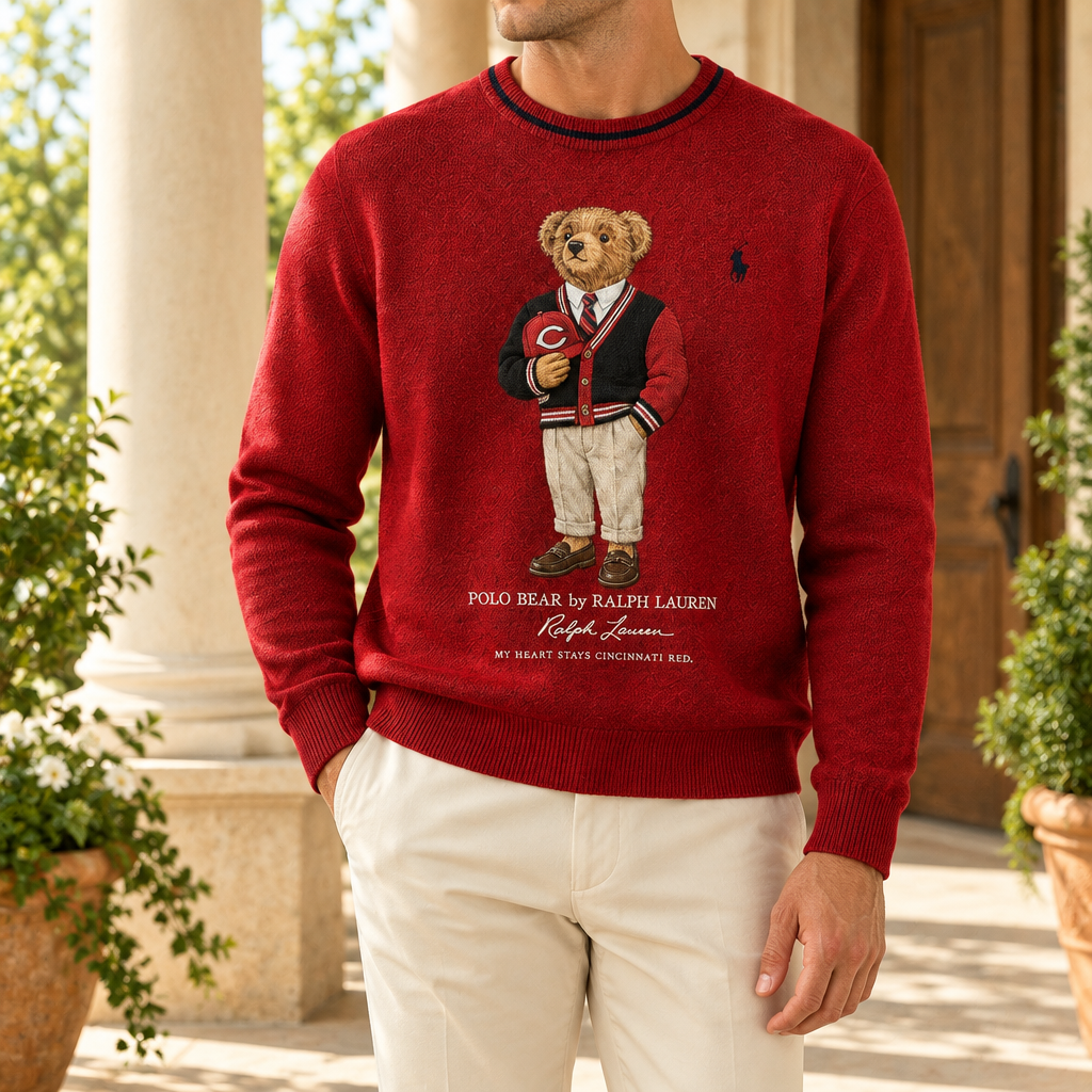 Cincinnati Reds Premium Crewneck Sweater